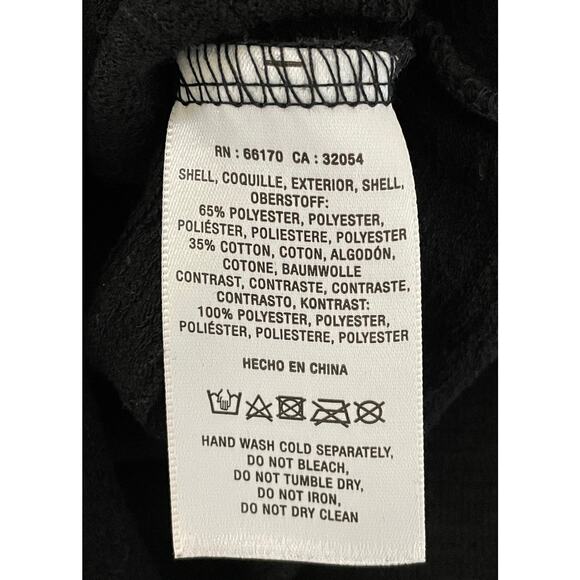 Anthropologie Maeve Textured-Sleeve Top Black Medium Chic Dark Romantic Edgy - Picture 13 of 13